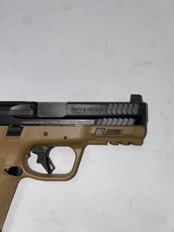 USED! SMITH & WESSON MODEL M&P9 2.0 FDE OPTICS READY 9MM $.01 PENNY AUCTION-img-4