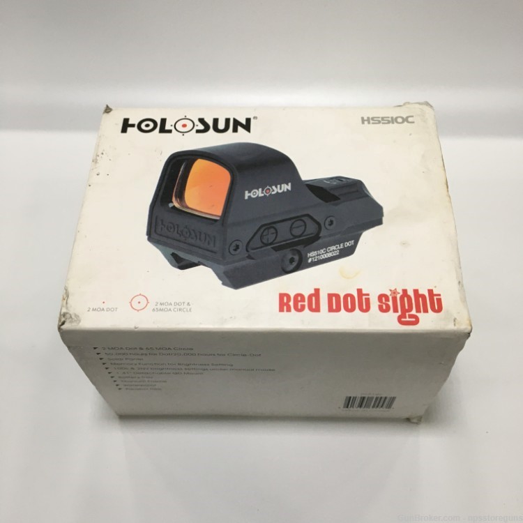 Holosun HS510C Red Dot Circle Dot Reflex Sight-img-3