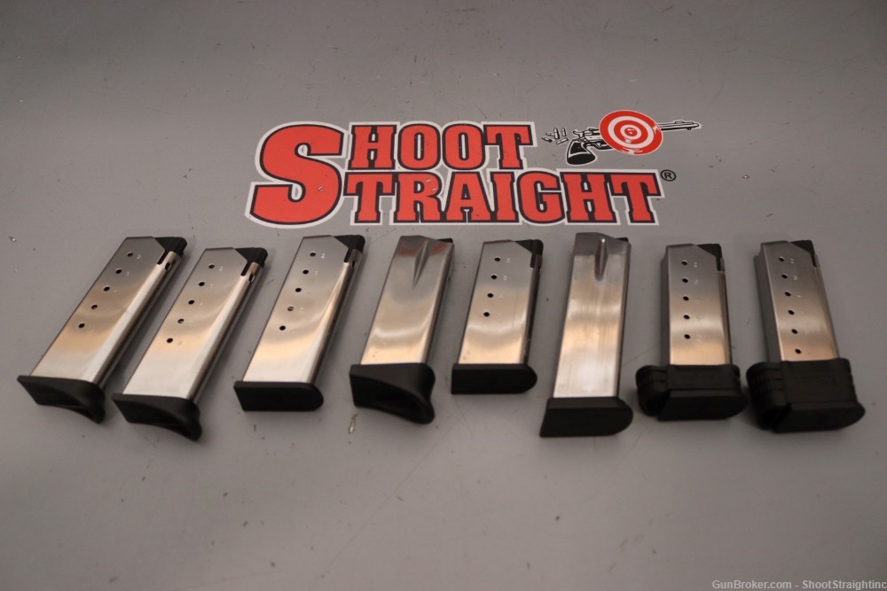 Lot O' Eight (8) Miscellaneous Springfield Armory Pistol Style Magazines-img-8