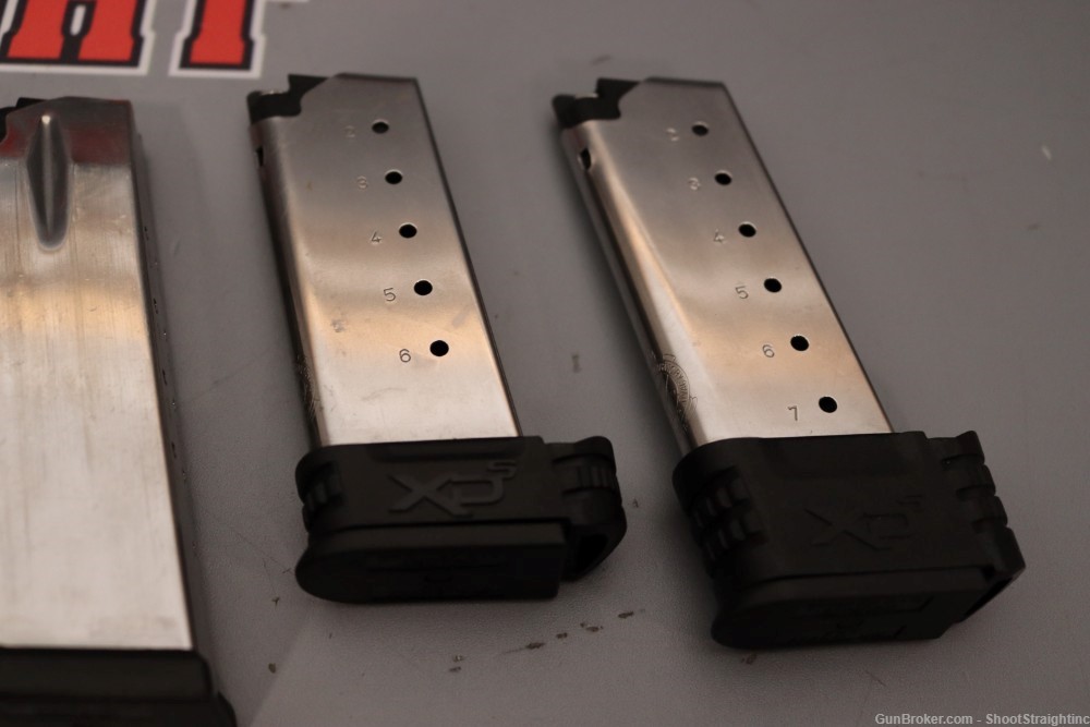Lot O' Eight (8) Miscellaneous Springfield Armory Pistol Style Magazines-img-7