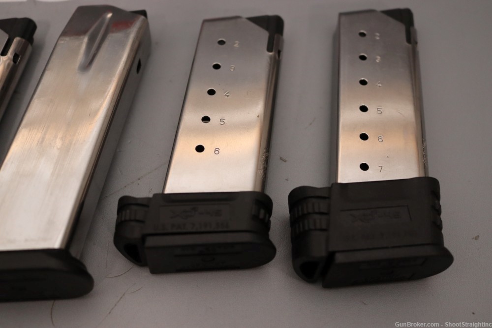 Lot O' Eight (8) Miscellaneous Springfield Armory Pistol Style Magazines-img-3