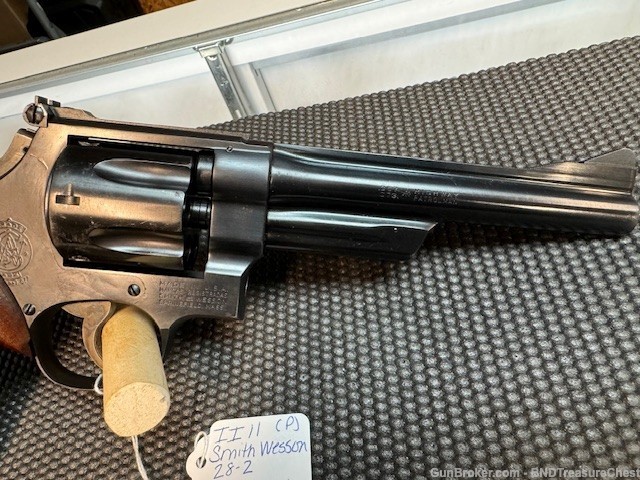 Smith Wesson M 28-2 Highway Patrolman .357 Mag with 6" Barrel -img-2