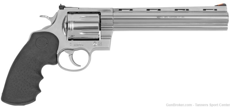 NEW Colt Anaconda 8" Barrel Stainless SS 44 Mag NIB-img-0