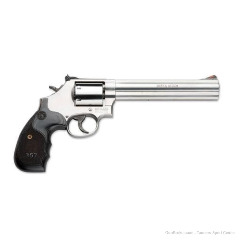 NEW S&W Smith 686+ 7 Shot 686-6 7" Barrel Stainless SS DCM 357 Mag NIB-img-0