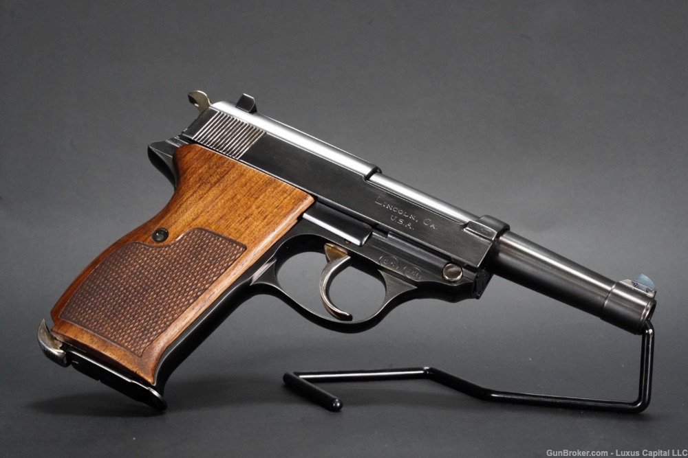 John Martz Walther P38 .45 ACP Prototype With Extra Slide Assembly-img-5