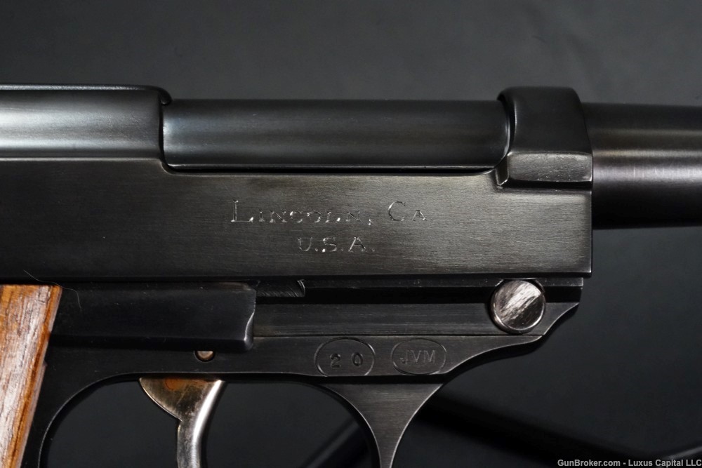 John Martz Walther P38 .45 ACP Prototype With Extra Slide Assembly-img-8