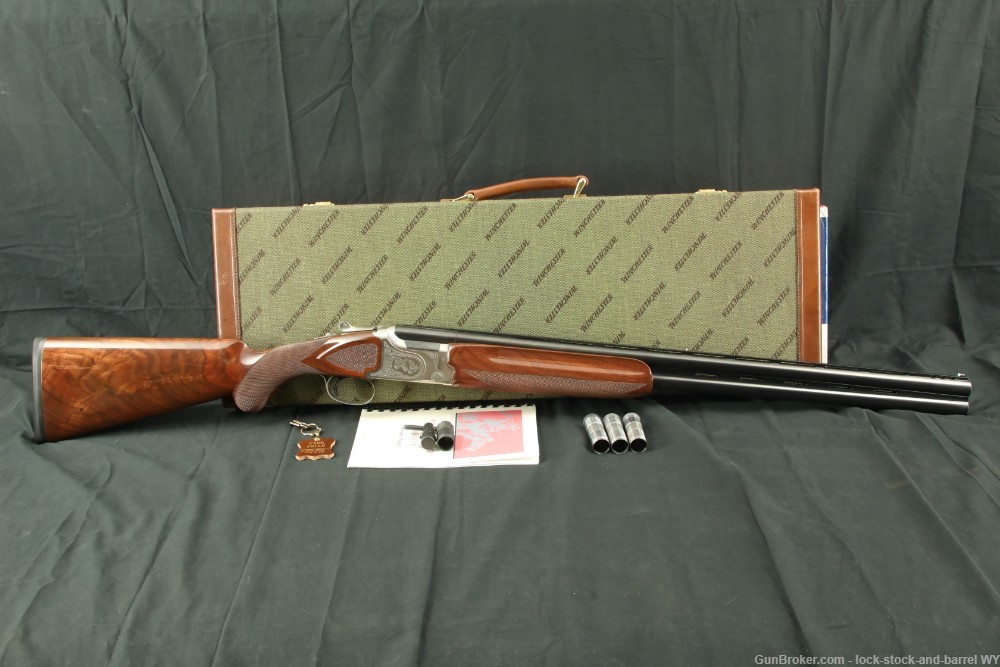 Winchester Model 101 Pigeon Grade Lightweight XTR 27" 12 GA Shotgun & Box-img-2