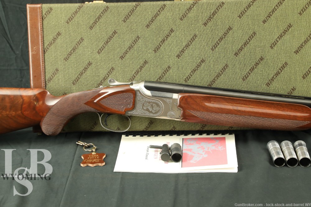 Winchester Model 101 Pigeon Grade Lightweight XTR 27" 12 GA Shotgun & Box-img-0