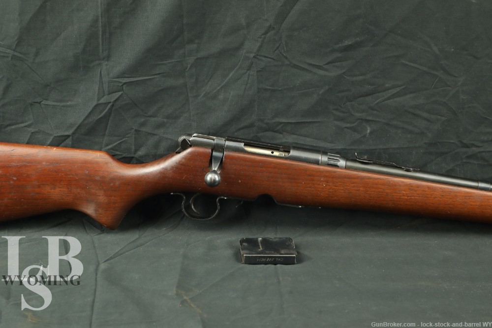 Savage Model 340 .222 Remington Bolt Action Hunting Rifle w/ Magazine C&R-img-0