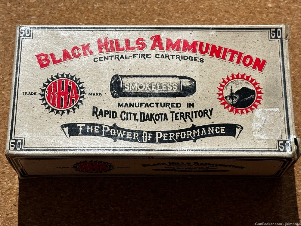 33 rounds of Black Hills Ammunition 44 Colt 230 grain FLP brass cased ammo-img-1