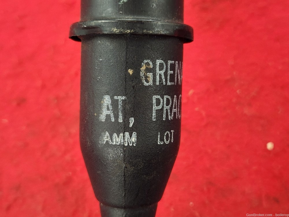 USGI Inert M11A4 Practice Rifle grenade, great shape, M1 Garand Carbine-img-2