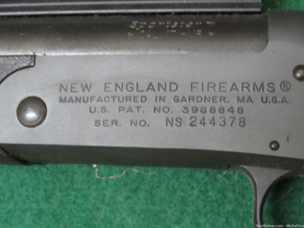 New England Firearms Sportster 17 HMR Cal.-img-4