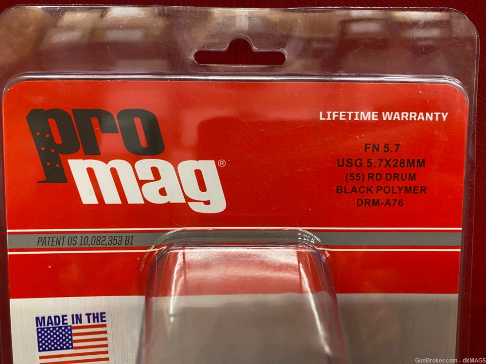 Pro-Mag FNH 5.7 USG 5.7x28 55rd Drum Magazine Mag Clip DRM-A76-img-1