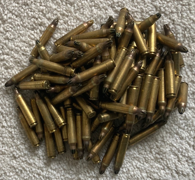 100 rounds of Lake City 5.56mm NATO blank Ammunition 5.56x45mm Ammo-img-0