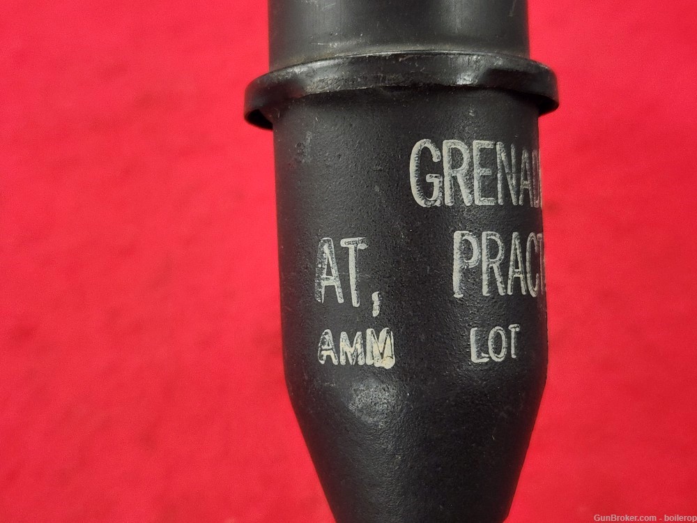 USGI Inert M11A4 Practice Rifle grenade, good shape,M1 Garand Korea vietnam-img-3