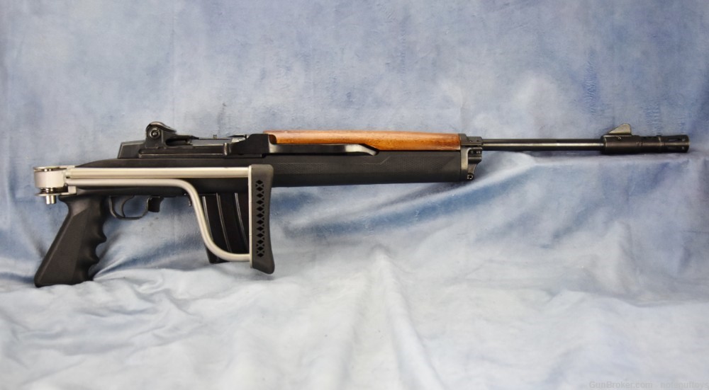 Ruger Mini 14 Rifle .223 18" barrel made 1978 Side Folding stock A Team-img-36