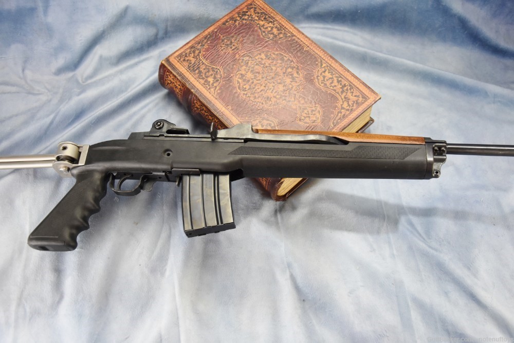 Ruger Mini 14 Rifle .223 18" barrel made 1978 Side Folding stock A Team-img-4
