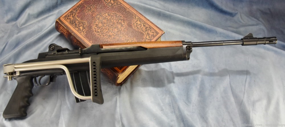 Ruger Mini 14 Rifle .223 18" barrel made 1978 Side Folding stock A Team-img-32