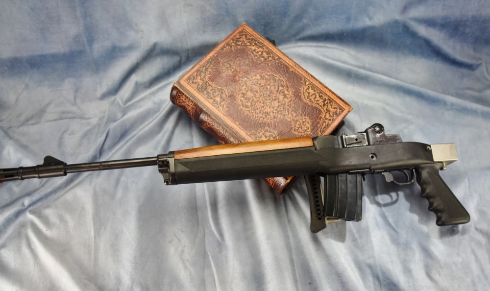 Ruger Mini 14 Rifle .223 18" barrel made 1978 Side Folding stock A Team-img-14