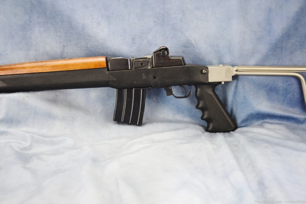 Ruger Mini 14 Rifle .223 18" barrel made 1978 Side Folding stock A Team-img-21