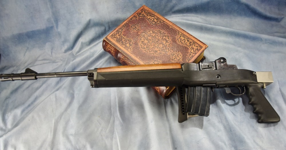Ruger Mini 14 Rifle .223 18" barrel made 1978 Side Folding stock A Team-img-33
