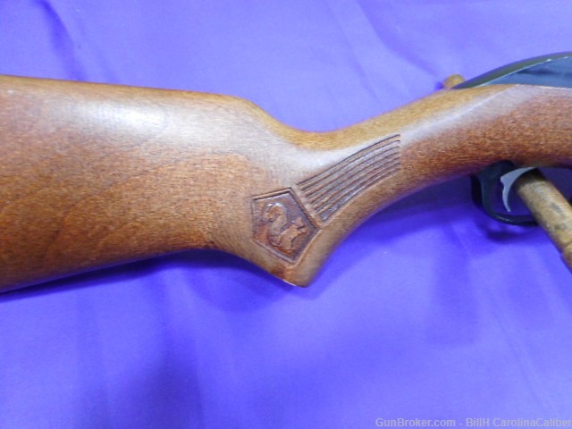 GLENFIELD (by MARLIN) model 60 .22 long rifle 22" JM MARKED BARREL "NICE"-img-2