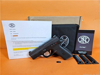 FN Herstal FNX-9 9mm Pistol FOR PARTS ONLY W/ Box, Manual, Magazine FNH USA