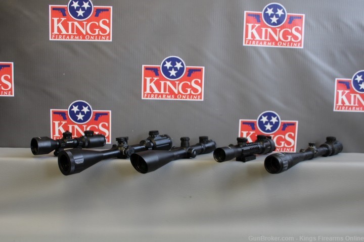 Lot of 5 Used Rifle Scopes Item K-img-0