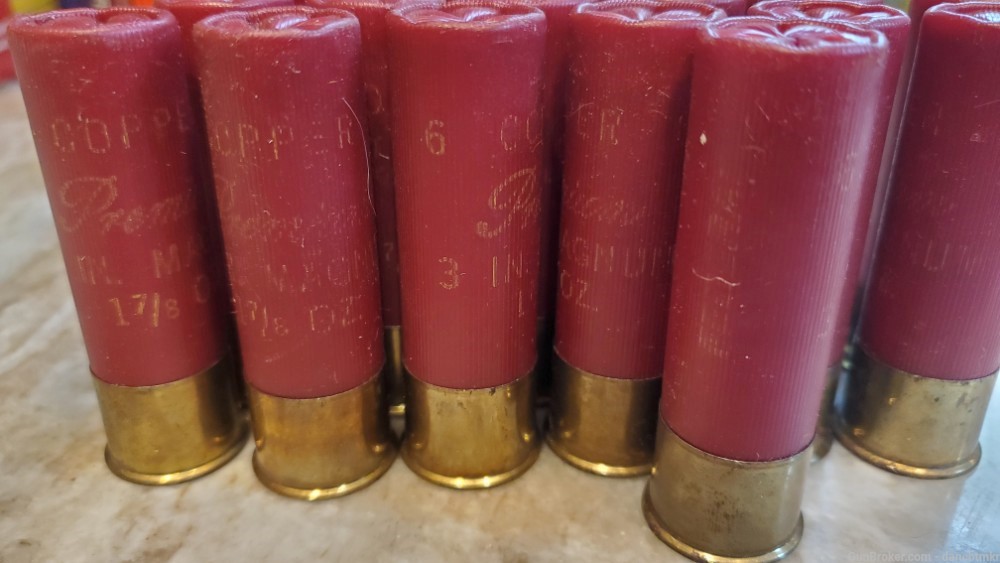 Federal Premium Magnum 3" 1-7/8oz #6 copper plated shells 20 count no box-img-1