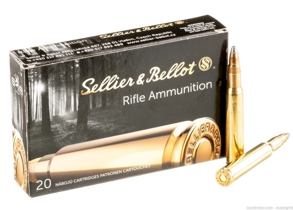 Lot of 400 Rounds 30-06 180gr Soft Point Sellier & Bellot SB3006E NO CC FEE-img-0