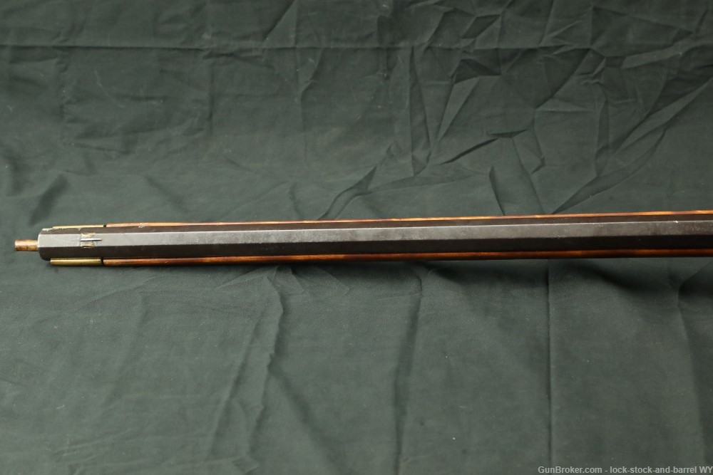 I. Cliffinger Kentucky Black Powder Percussion Rifle In .40 Cal, Antique-img-14