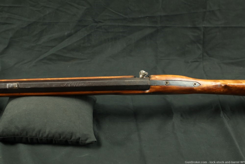 I. Cliffinger Kentucky Black Powder Percussion Rifle In .40 Cal, Antique-img-16