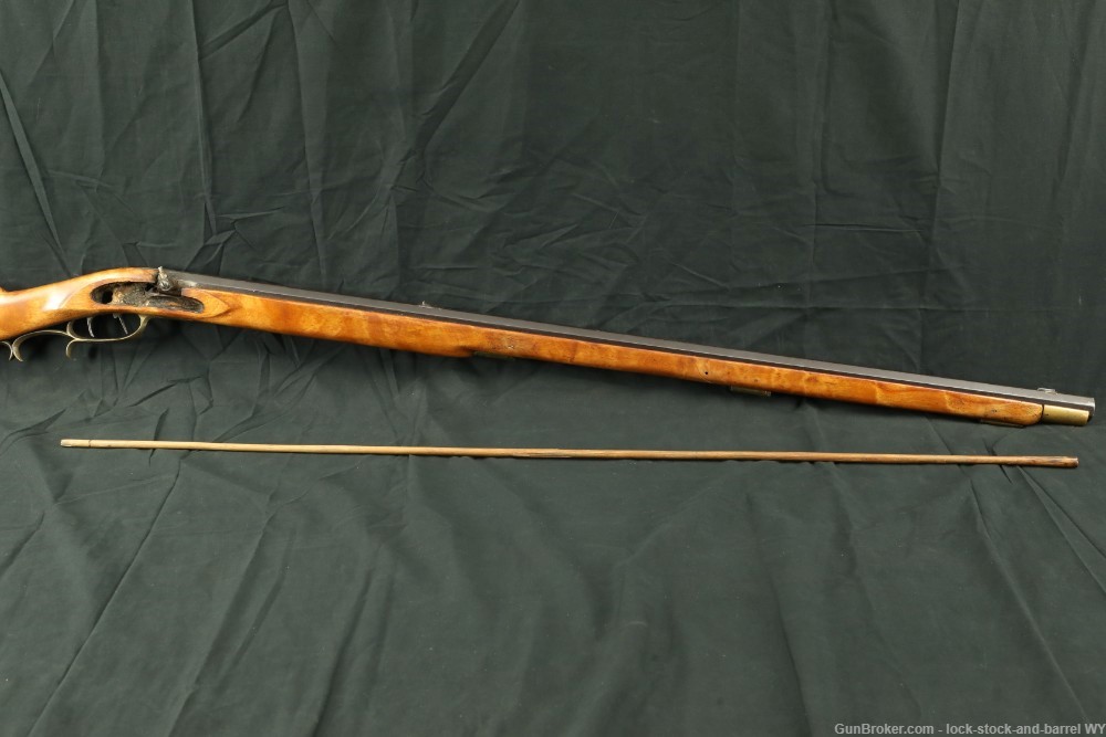 I. Cliffinger Kentucky Black Powder Percussion Rifle In .40 Cal, Antique-img-24