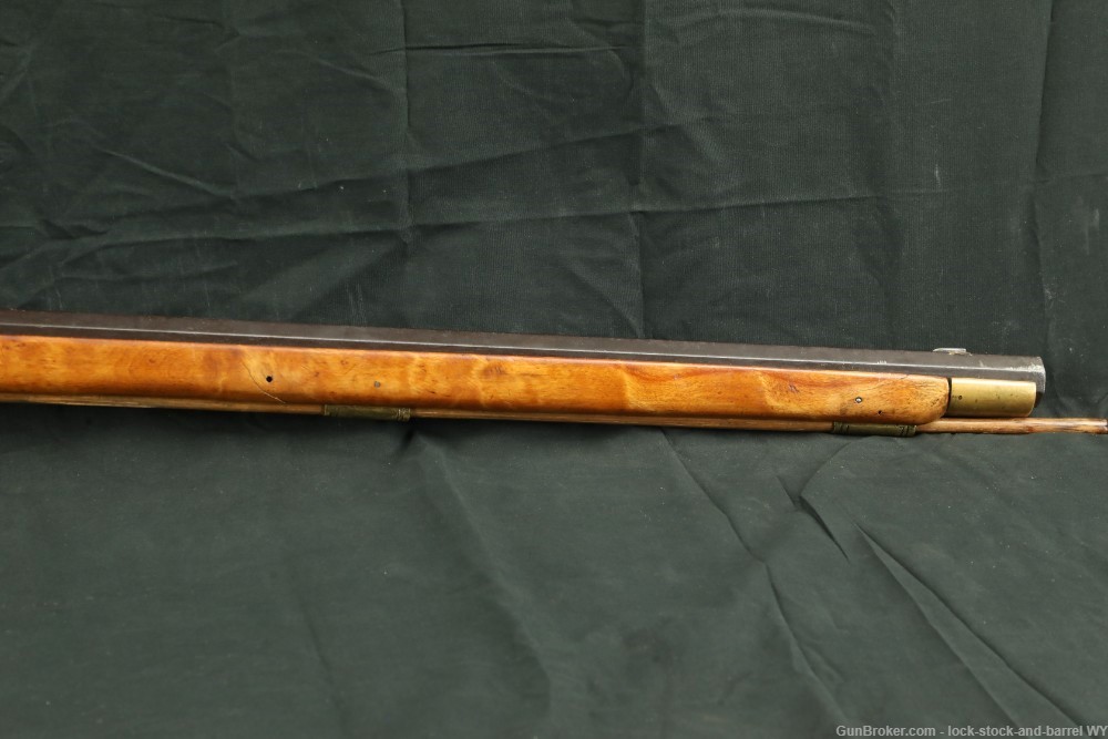 I. Cliffinger Kentucky Black Powder Percussion Rifle In .40 Cal, Antique-img-7