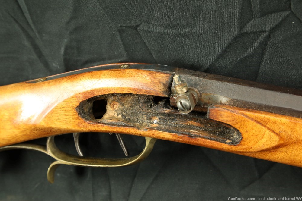 I. Cliffinger Kentucky Black Powder Percussion Rifle In .40 Cal, Antique-img-25