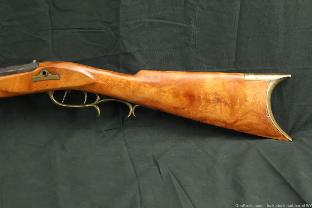 I. Cliffinger Kentucky Black Powder Percussion Rifle In .40 Cal, Antique-img-13