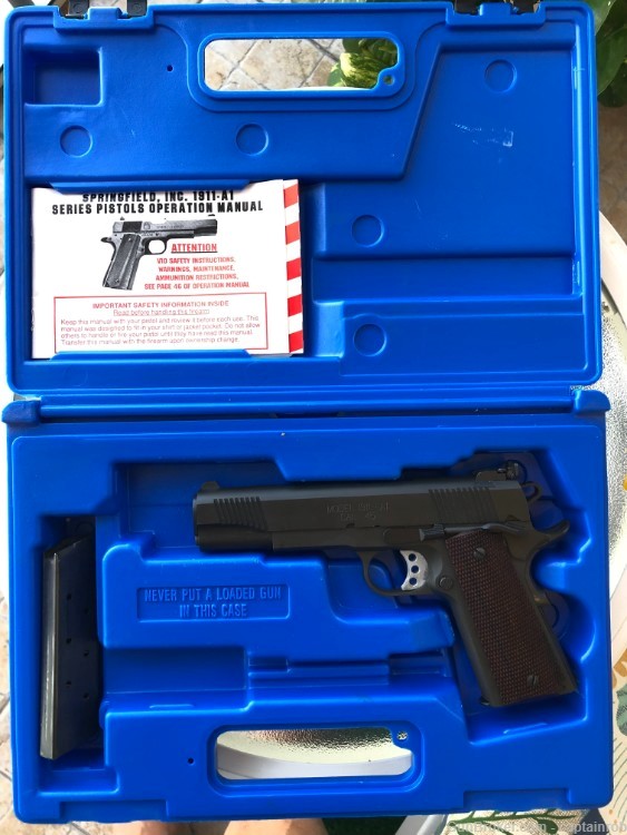 Springfield Armory 1911A1 "Loaded" w/ box + accessories   -img-2