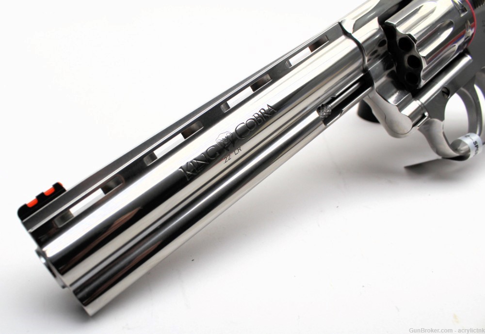 Colt King Cobra 22lr 6" Stainless Factory New FREE SHIPPING W/BUY IT NOW!-img-2