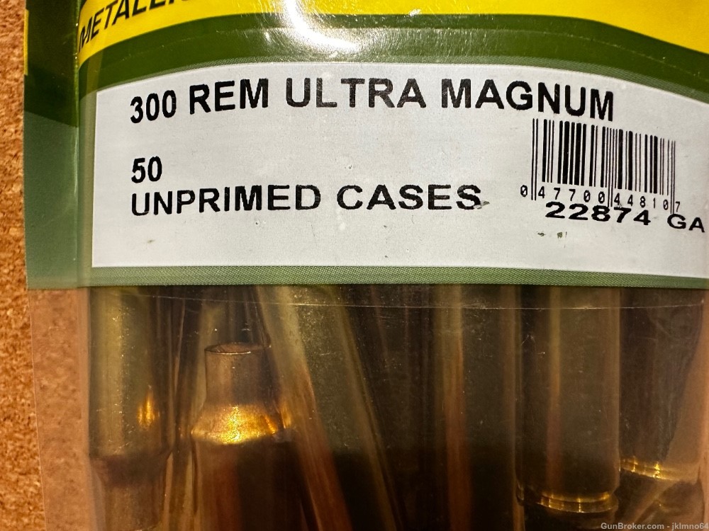 50 pieces of new Remington 300 RUM Remington Ultra Mag brass cases-img-1
