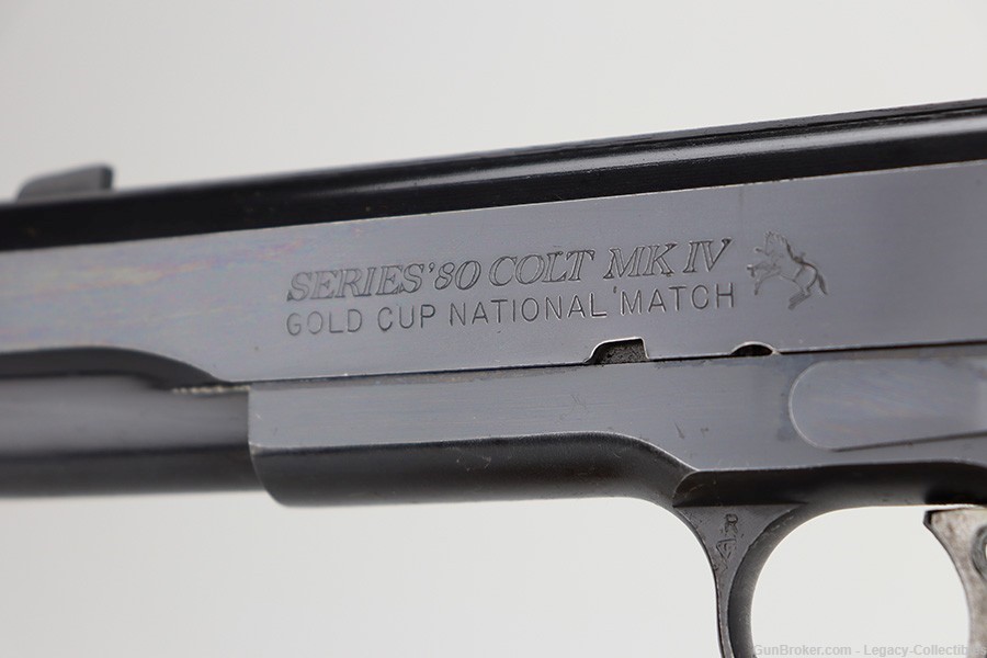 1985 Colt Mk IV - Gold Cup National Match - 45 ACP-img-5