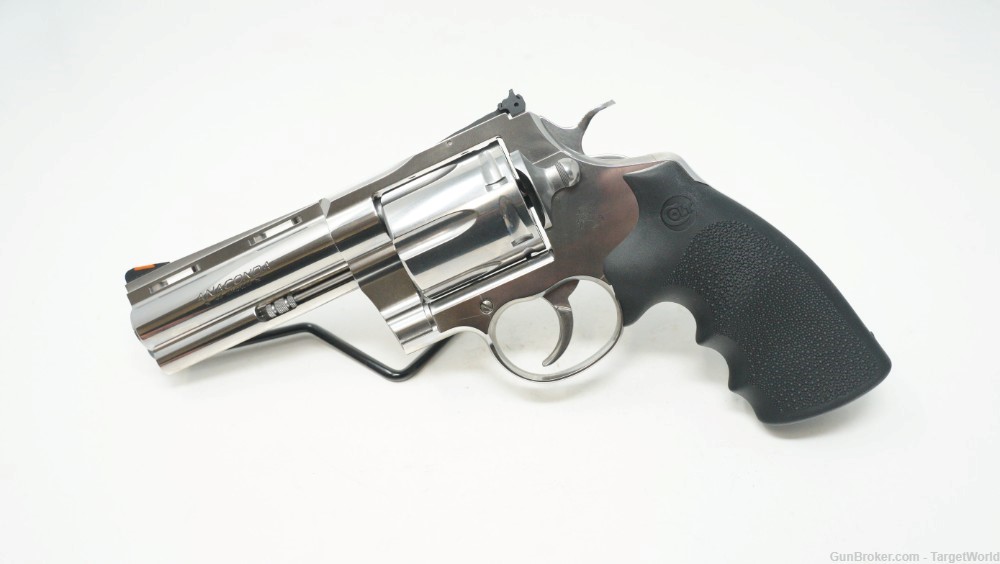 COLT ANACONDA .44 MAGNUM 4.25" SEMI BRIGHT STAINLESS (COANACONDASP4RTS)-img-0