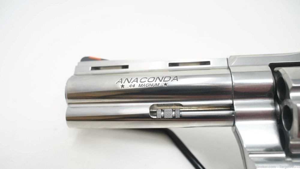 COLT ANACONDA .44 MAGNUM 4.25" SEMI BRIGHT STAINLESS (COANACONDASP4RTS)-img-16