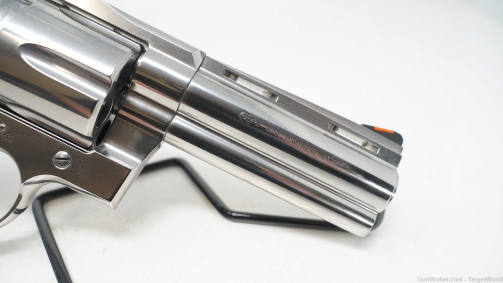 COLT ANACONDA .44 MAGNUM 4.25" SEMI BRIGHT STAINLESS (COANACONDASP4RTS)-img-6