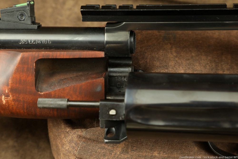 Blued Rossi Circuit Judge 45LC / 410 18.5" Single/Double Shotgun-img-35