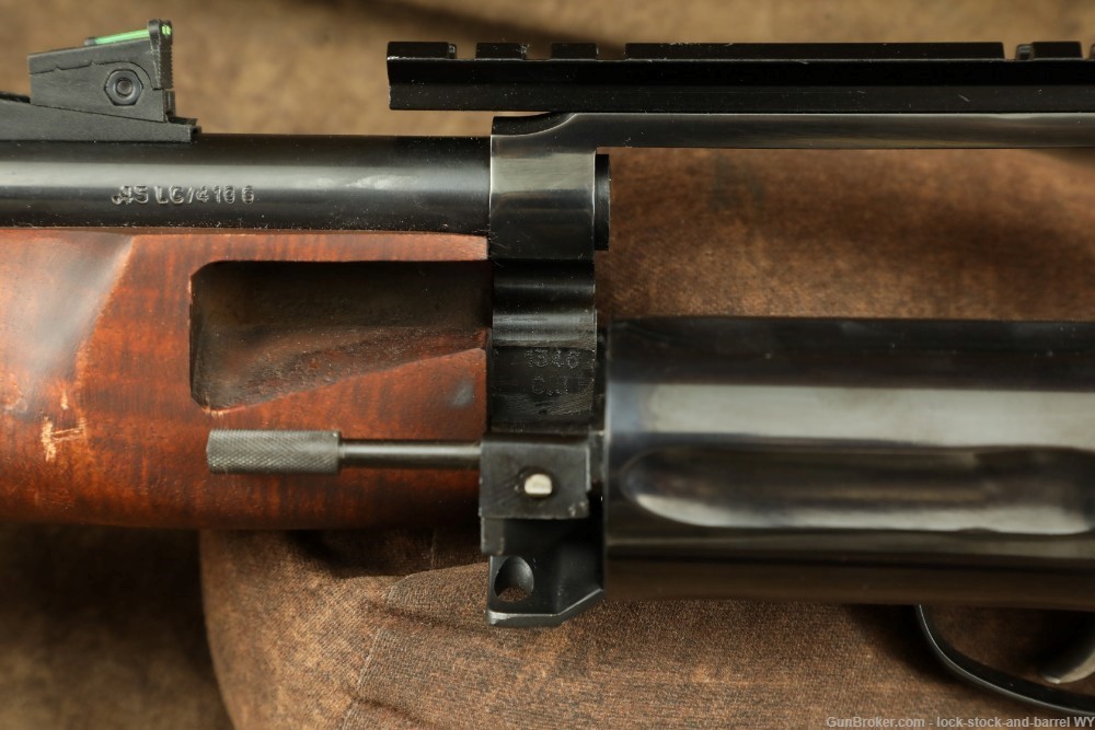 Blued Rossi Circuit Judge 45LC / 410 18.5" Single/Double Shotgun-img-36