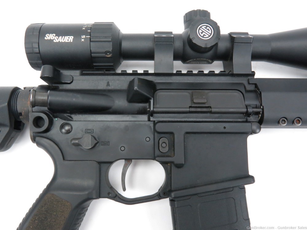Sig Sauer M400 Tread 16" 5.56 Semi-Automatic Rifle w/ Scope & Magazine-img-16