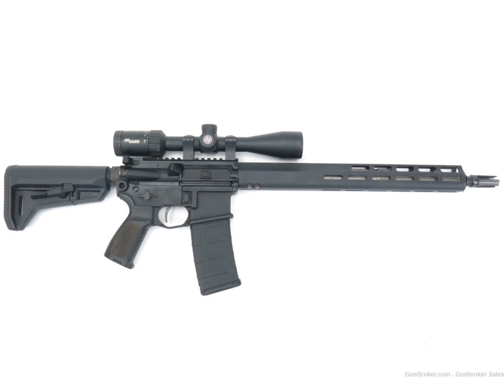 Sig Sauer M400 Tread 16" 5.56 Semi-Automatic Rifle w/ Scope & Magazine-img-12