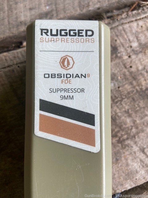 Rugged Obsidian 9mm, FDE!  PENNY START!-img-1