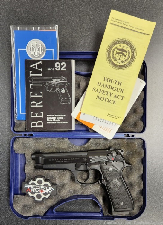 Beretta 92FS 9mm , Made in Italy. Good condition!-img-27