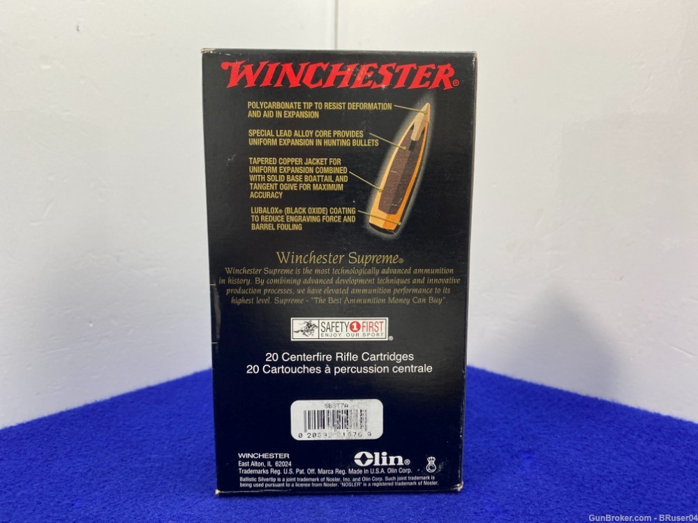 Winchester Supreme Ballistic Silvertip 7mmRem Mag 20Rd *AWESOME RIFLE AMMO*-img-4